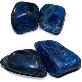 احجار كريمة كريستالية طبيعية مصقولة ومصقولة بدرجة ايه ايه من مدغشقر، قطعتين بلون ازرق اباتيت ازرق in Kuwait