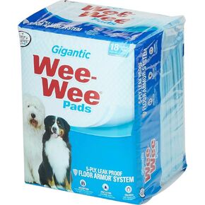 Four Paws Wee-Wee Pads, Gigantic, 18 per Pack (144-Count) in Kuwait