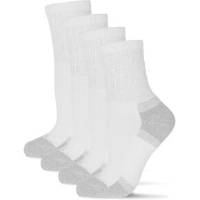 MeMoi 2 Pair Diabetic Half Cushion Quarter Sock in Kuwait