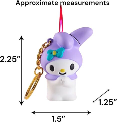 NIVEK My Melody Lighter Pink Flame Kawaii Cool Lighters Rabbit Bunny Japanese Character Y2K Anime Pocket Sized Kitty Cat (Pink) in Kuwait