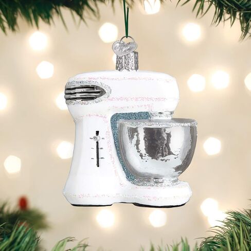 Old World Christmas White Mixer Ornament, Multi in Saudi Arabia