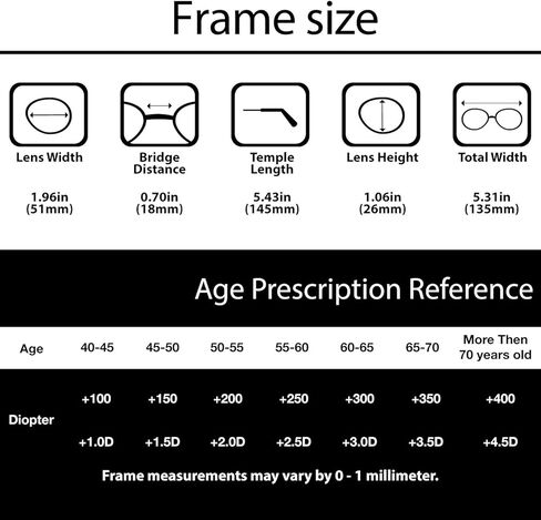 نظارات قراءة بدون إطار من ALTEC VISION - قارئ خفيف الوزن للرجال والنساء in Kuwait