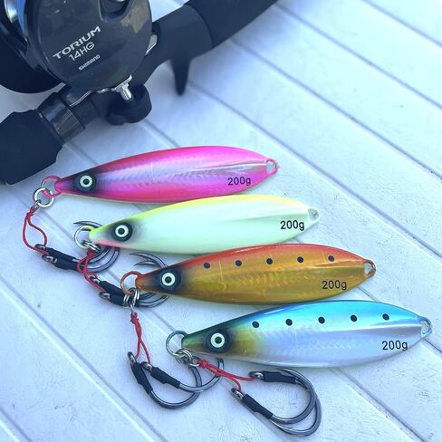 BWH Slow Pitch Jigs and Butterfly Jigs Fishing Lures, Diamond Jigs Saltwater Fishing Jigs, Iron Jig, Deep Jigs, Lures Jigging in Saudi Arabia
