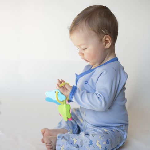 جرين سبراوتس بيبي مفاتيح تسنين متعددة الالوان 3Mo+، قطعة واحدة in Kuwait