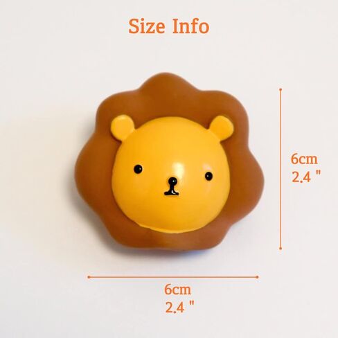 GOSUNY TOYS Squeaky Latex Dog Toys - Chick and Lion and Butter (3-Pack) Dog Toy, Soft Latex Rubber Dog Toys for Puppies and Small Dogs in Kuwait