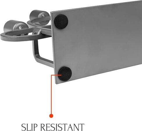 GoCraft Decorative Metal Candle Holder Set | Matte Grey Iron Candlestick Holder Set of 2 Candelabra | Metal Candle Stands for Home Decor, Wedding, Dinning, Party, Anniversary in Kuwait