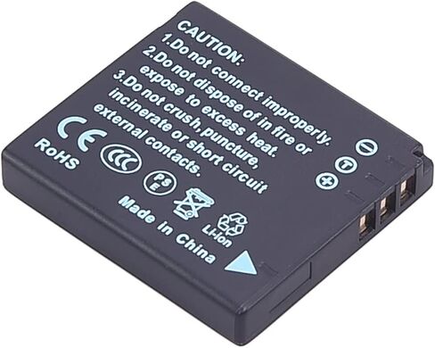 بطارية DSTE 2X CGA-S008 CGA-S008A CGA-S008E + شاحن سفر وسيارة DC68 متوافق مع باناسونيك لوميكس DMC-FX520 SDR-S25 S26 FS20 FX37 FX55 FX500 مثل DMW-BCE10 VW-VBJ10E BP-DC6 in Saudi Arabia