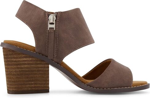 CUSHIONAIRE Women's Rosanna cut out sandal +Memory Foam and Wide Widths Available in Saudi Arabia
