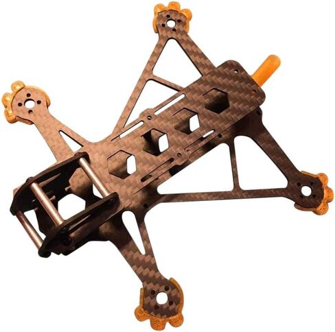 Dragon Frog 3 Inch 139mm Cinewhoop Whoop Frame Kit for DJI Caddx Vista digital hd system RC Drone FPV Racing Carbon fiber Quadcopter Drone Frame in Saudi Arabia
