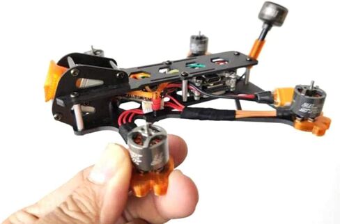 Dragon Frog 3 Inch 139mm Cinewhoop Whoop Frame Kit for DJI Caddx Vista digital hd system RC Drone FPV Racing Carbon fiber Quadcopter Drone Frame in Saudi Arabia