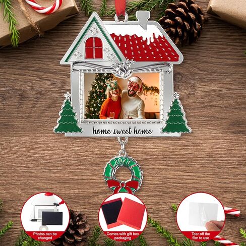 عيد الميلاد الأول لدينا في منزلنا الجديد زخرفة صور عيد الميلاد المخصصة 2023 - زخرفة هدايا عيد الميلاد الأولى لمنزلنا 2023 in Kuwait