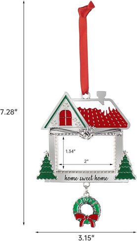 عيد الميلاد الأول لدينا في منزلنا الجديد زخرفة صور عيد الميلاد المخصصة 2023 - زخرفة هدايا عيد الميلاد الأولى لمنزلنا 2023 in Kuwait