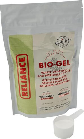 جل بيو جل من ريليانس برودكتس 354 مل للتحكم في الروائح الكريهة، أبيض in Kuwait