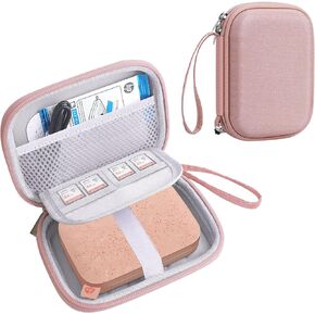 حقيبة تخزين HESPLUS لطابعة الصور المحمولة HP Sprocket و(الإصدار الثاني) Polaroid ZIP/Snap/Snap Touch، طابعة Kodak Step Printomatic Mini 2 HD المحمولة اللاسلكية، تحمل ورق الصور والكابل in Kuwait