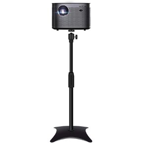 Universal Projector Tripod Stand Black, Up to 49 Inch Extendable Tripod, Floor Stand Holder - Compatible with Most Single Hole Projector, DSLRs, Digital Cameras and Action Cameras in Kuwait