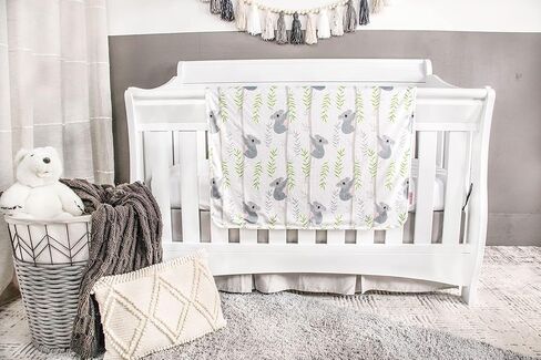 بطانية أطفال مينكي ديلوكس من توب توتس - كوالا أون فاينز، 40 × 29 بوصة، أبيض in Kuwait