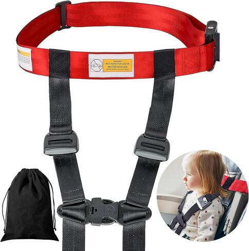 Child Airplane Safety Travel Harness, Airplane Travel Accessories for Kid Toddler, Child Aviation Flight Seat Device in Kuwait