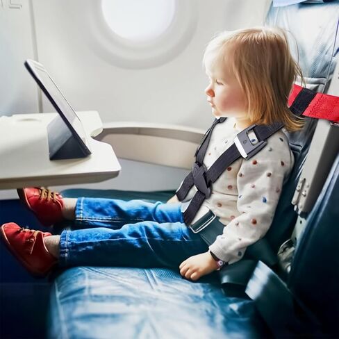 Child Airplane Safety Travel Harness, Airplane Travel Accessories for Kid Toddler, Child Aviation Flight Seat Device in Kuwait