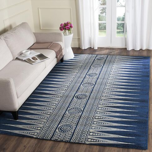 مجموعة SAFAVIEH Evocy مقاس 2'2" x 7' عاجي / برتقالي EVK226S بوهو غير قابل للتساقط في غرفة المعيشة ومدخل الردهة وغرفة النوم وسجادة عداء in Kuwait