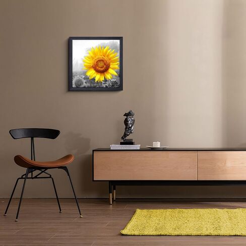 Beach Canvas Wall Art for Bathroom Gold Sand Wall Decoration Seascape Themed Modern Canvas Print Picture Framed Artwork for Home Kitchen Bedroom Living Room Wall Decor Size 14x14 in Saudi Arabia