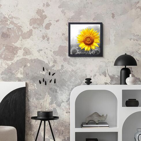 Beach Canvas Wall Art for Bathroom Gold Sand Wall Decoration Seascape Themed Modern Canvas Print Picture Framed Artwork for Home Kitchen Bedroom Living Room Wall Decor Size 14x14 in Saudi Arabia