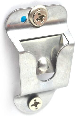 (8-Pack) HLN9073 HLN9073B Mic Microphone Hang Up Clip with Screws Compatible with CB Motorola Radio CDM1250 CDM750 GM300 M1225 GM3688 GTX800 XPR4350 XPR4550 Kenwood TK768G TK868G TM471A Two Way Radios in Kuwait