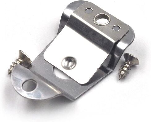 (8-Pack) HLN9073 HLN9073B Mic Microphone Hang Up Clip with Screws Compatible with CB Motorola Radio CDM1250 CDM750 GM300 M1225 GM3688 GTX800 XPR4350 XPR4550 Kenwood TK768G TK868G TM471A Two Way Radios in Kuwait