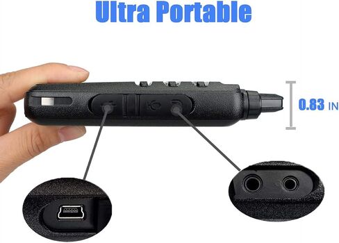 Retevis RT22S 2 Way Radios, Portable and Mini Walkie Talkies for Adults, Channel Display, Hands Free Two Way Radios Rechargeable for Daycare Business Warehouse Retail Church(20 Pack) in Saudi Arabia