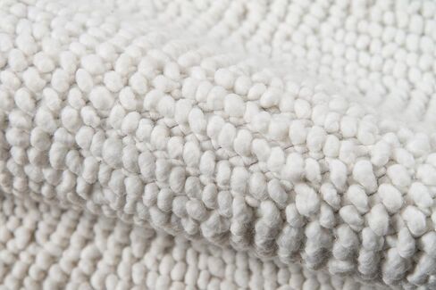 Erin Gates by Momeni Ledgebrook Washington Ivory Hand Woven Polyester Area Rug 3'9" X 5'9" in Saudi Arabia