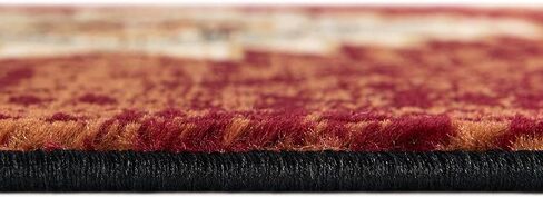 Rugs.com Pioneer Collection Rug – 2' x 3' Brick Medium-Pile Rug Perfect for Living Rooms, Large Dining Rooms, Open Floorplans in Kuwait