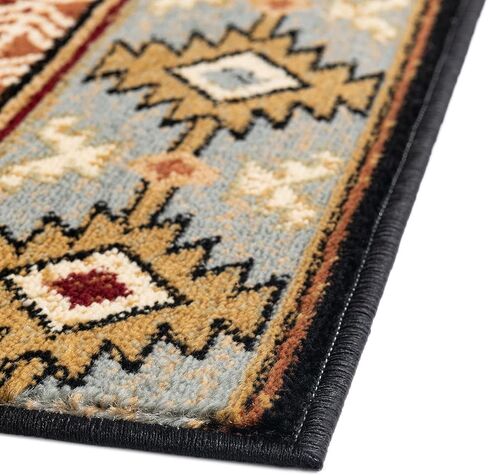 Rugs.com Pioneer Collection Rug – 2' x 3' Brick Medium-Pile Rug Perfect for Living Rooms, Large Dining Rooms, Open Floorplans in Kuwait