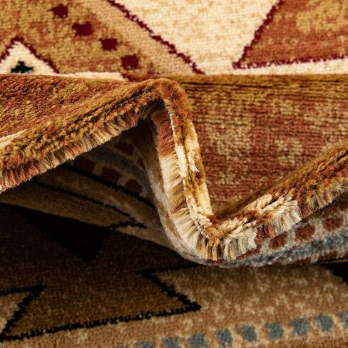 Rugs.com Pioneer Collection Rug – 2' x 3' Brick Medium-Pile Rug Perfect for Living Rooms, Large Dining Rooms, Open Floorplans in Kuwait