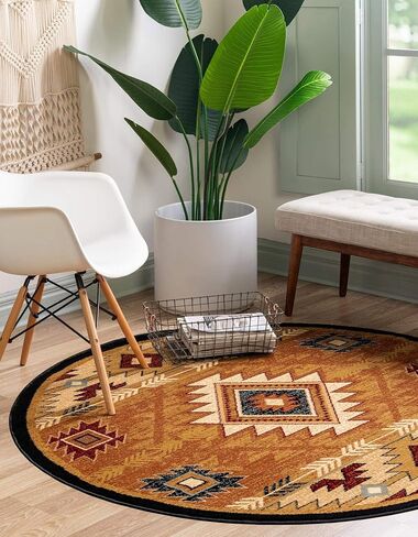 Rugs.com Pioneer Collection Rug – 2' x 3' Brick Medium-Pile Rug Perfect for Living Rooms, Large Dining Rooms, Open Floorplans in Kuwait