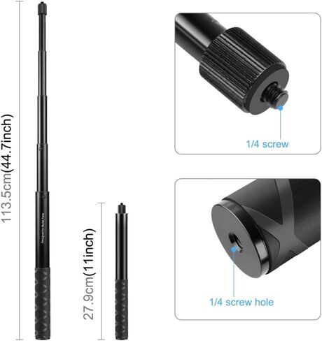 كامنون حزام تثبيت حزام الخصر + عصا سيلفي بديلة قابلة للتعديل لكاميرا جو برو هيرو 11/10/9/8/اوسمو بوكيت/انستا 360 ون/اكس/اكس 2/اكس 3 in Kuwait