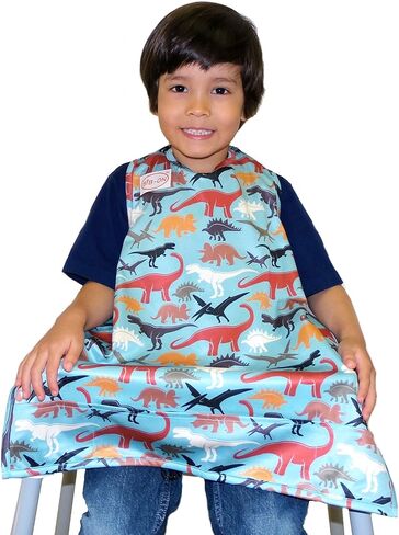 Bib-On, Full-Coverage Bib and Apron Combination for Infant, Baby, Toddler Ages 0-4. in Saudi Arabia