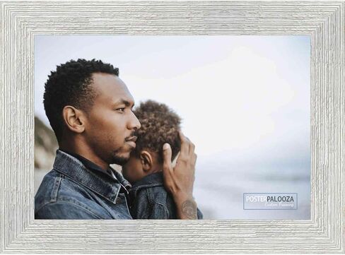 إطار صورة من الخشب الصلب باللون الأسود مقاس 16 × 18 من ملصق Palooza - أكريليك للأشعة فوق البنفسجية، ودعامة من الإسفنج وأدوات تعليق متضمنة in Kuwait