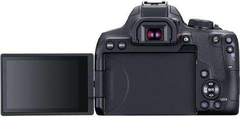 Canon EOS Rebel T8i DSLR Camera with 18-55mm Lens (3924C002) + Canon EF 50mm Lens + 64GB Memory Card + Color Filter Kit + Case + Filter Kit + Corel Photo Software + LPE17 Battery + More (Renewed) in Saudi Arabia