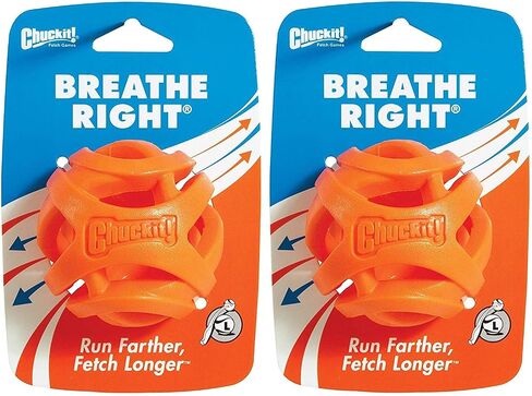 (2 Pack) Chuckit! Breathe Right Fetch Ball (Large) in Saudi Arabia
