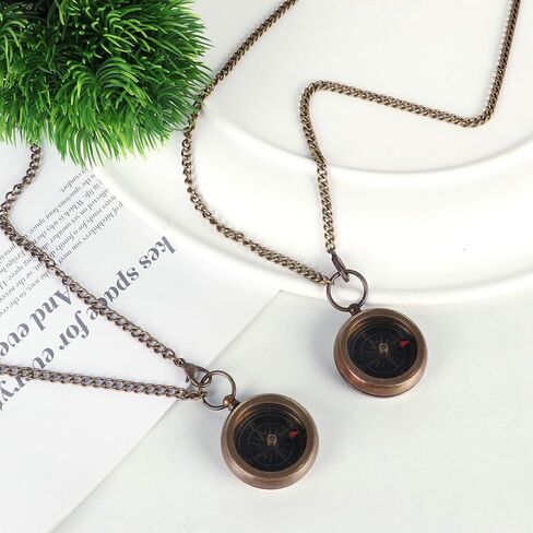 PORTHO زوج قلادة بوصلة بوصلة Your Tommy الخاصة بك - بوصلة معلقة على الحب - حرفة منجم بوصلة Tubbo الخاصة بك in Kuwait