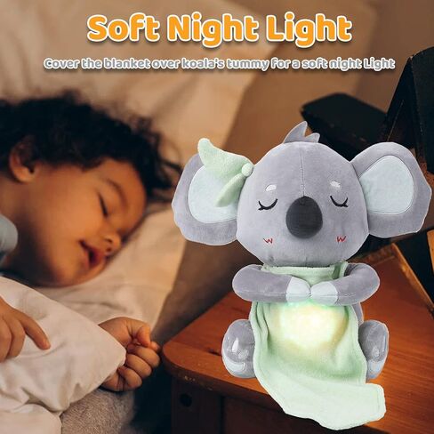 Baby Soother, Portable Sound Machine Baby with Projector, Night Light, 15 Lullabies, Baby White Noise Machine for Cribs Travel Newborns, Auto-Off & Volume Control, Baby Shower Gifts Infants Girls Boys in Kuwait