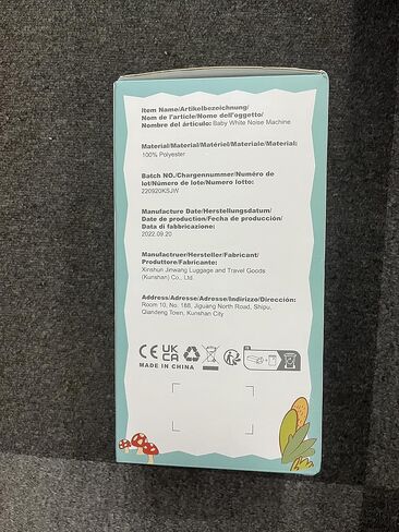 Baby Soother, Portable Sound Machine Baby with Projector, Night Light, 15 Lullabies, Baby White Noise Machine for Cribs Travel Newborns, Auto-Off & Volume Control, Baby Shower Gifts Infants Girls Boys in Kuwait