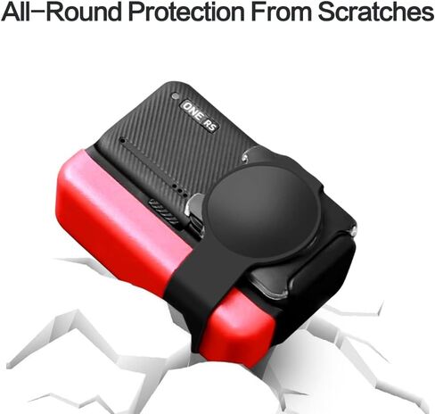 واقيات العدسات المزدوجة MTOM لـ Insta360 ONE RS/R PC حافظة غطاء للعدسات الواقية لملحقات الكاميرا الرياضية Insta360 ONE RS/R واقي عدسة RS/R واحد in Kuwait