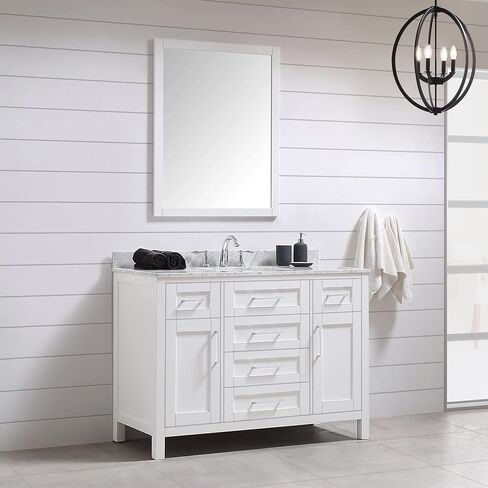 OVE Decors Tahoe 28 x 36 in. Almond Latte Mirror in Saudi Arabia