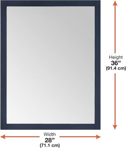 OVE Decors Tahoe 28 x 36 in. Almond Latte Mirror in Saudi Arabia