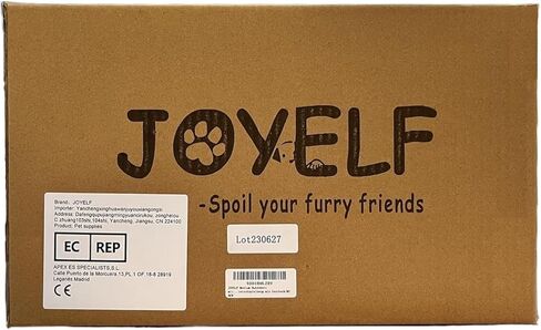 سرير كلب متوسط ​​الحجم من JOYELF مع غطاء قابل للغسل وقابل للإزالة، سرير احتضان لطيف لسفينة القراصنة لتدفئة القطط، سرير حيوانات أليفة مهدئ من الموز الفخم للكلاب والقطط مع ألعاب تصدر أصواتًا كهدية in Kuwait