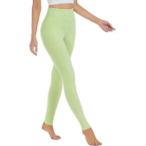 AHLW Buttery Soft High Waisted Leggings for Women Elastic Skin-Friendly Comfortable Yoga Pants Daily Casual Leggings