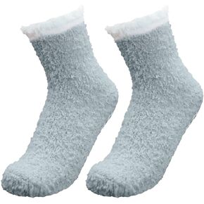 Dohia Womens Fuzzy Socks Fluffy Winter Warm Slipper Socks Slipper Sleep Soft Cabin Fleece Cosy Stocking Stocking Stuffers Christmas Slipper Gift Socks D2-ZSMRW in Saudi Arabia