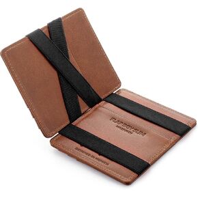 Jaimie Jacobs Flap Boy Slim Magic Wallet Genuine Leather RFID Blocking
