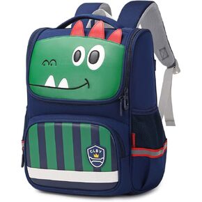 حقيبة ظهر للأطفال من ASKSKY للفتيات، حقيبة ظهر مدرسية برسوم كارتونية كاواي وحقيبة كتب مفتوحة واسعة لعمر 5-10 سنوات مع شريط عاكس، كيتي زرقاء in Kuwait