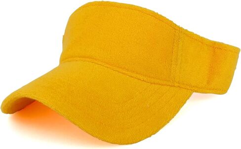 Armycrew Cotton Terry Cloth Hook and Loop Closure Sun Visor Cap in Kuwait